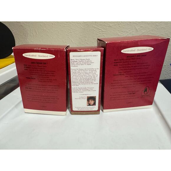 Hallmark Star Tek Christmas Ornaments - Picture 3 of 10